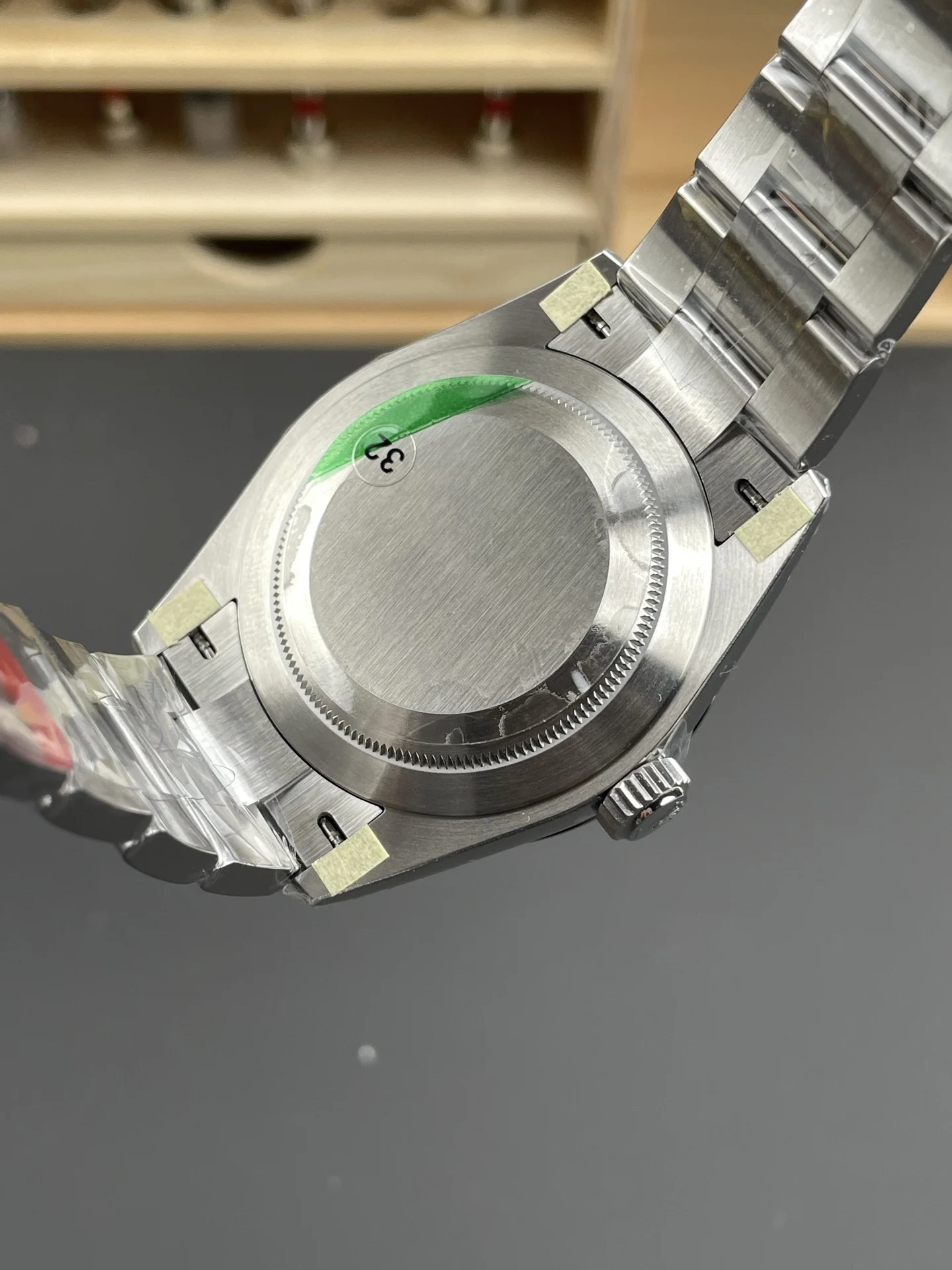 Rolex Explorer 40mm — photographed off the sweep