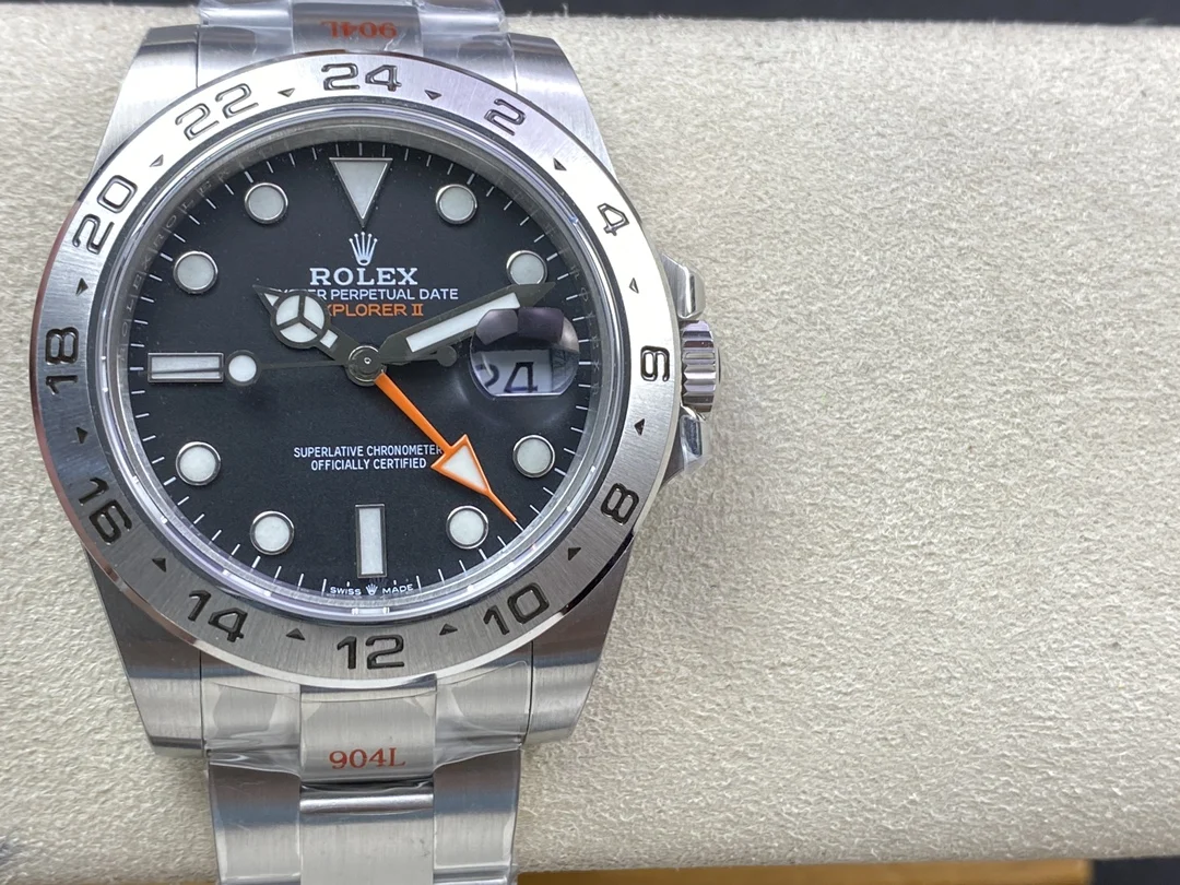 Rolex Explorer 42mm — photographed off the sweep