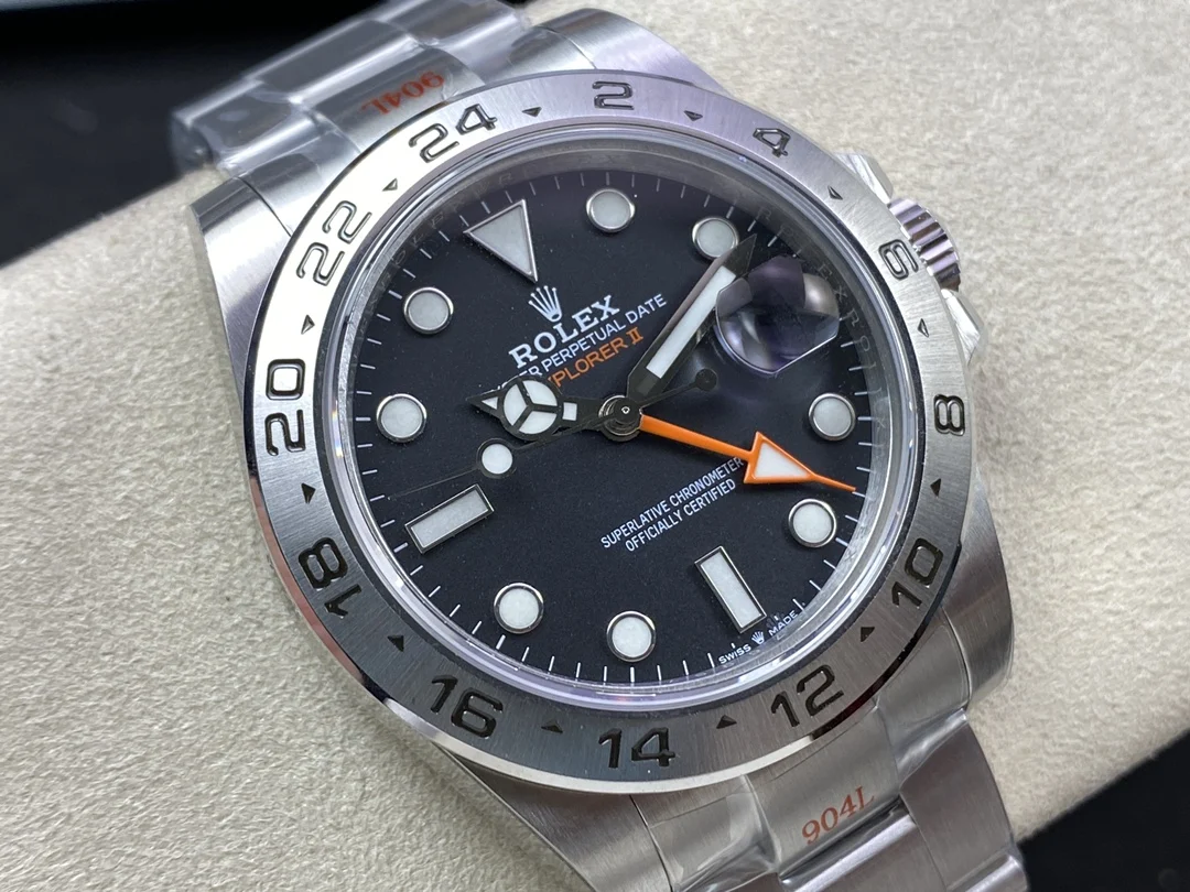 Rolex Explorer 42mm — photographed off the sweep
