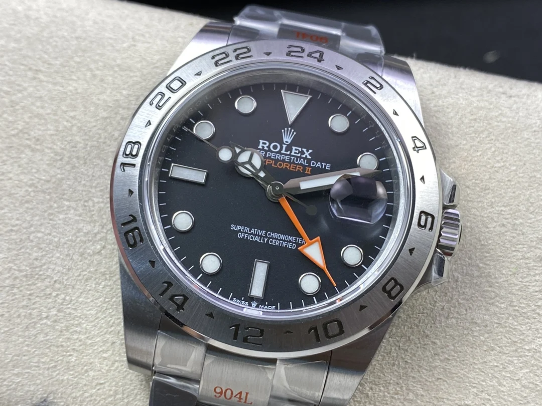 Rolex Explorer 42mm — photographed off the sweep