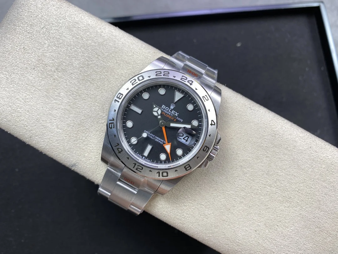 Rolex Explorer 42mm — photographed off the sweep