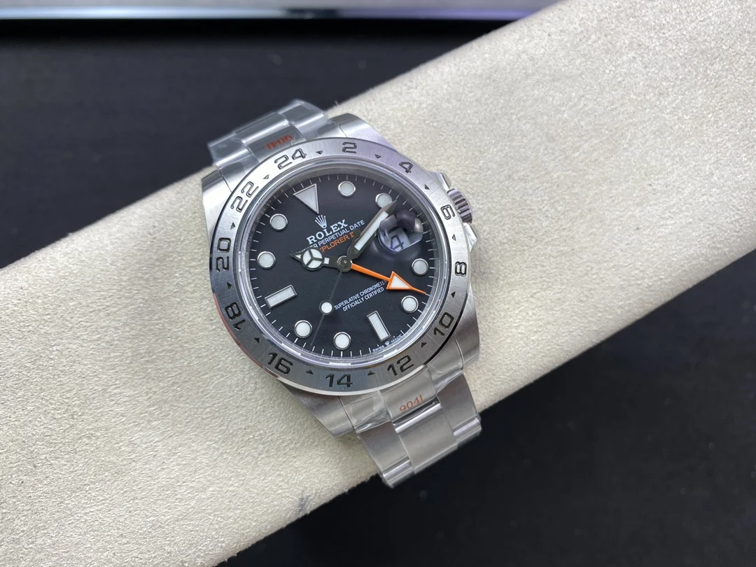 Rolex Explorer 42mm — photographed off the sweep