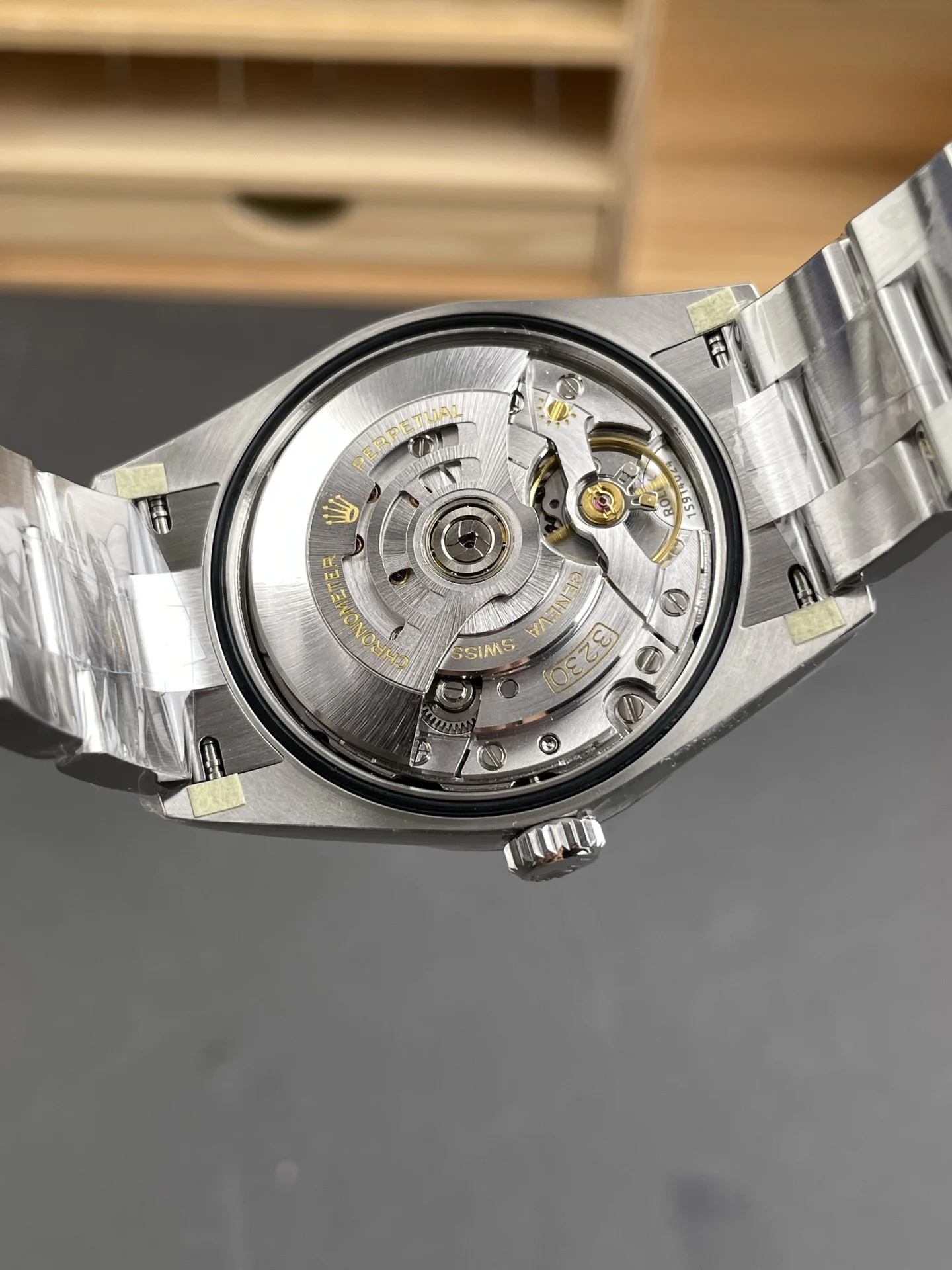 Rolex Explorer Black Dial — photographed off the sweep