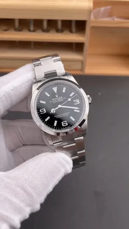 Rolex Explorer Black Dial