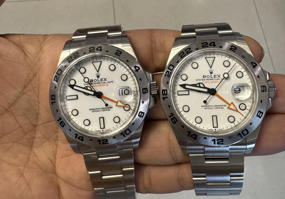 Rolex Explorer II Black Dial 126710 42mm