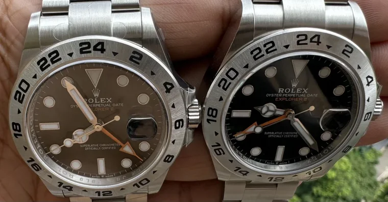 Rolex Explorer II Black Dial 126710 42mm