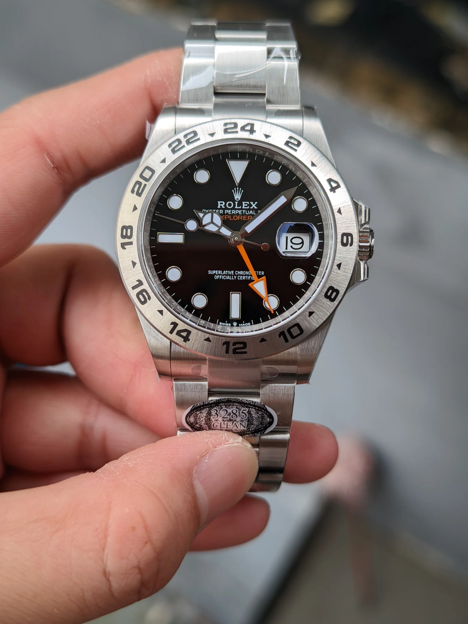 Rolex Explorer II Black Dial 126710 42mm