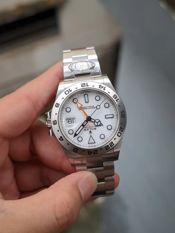 Rolex Explorer II Black Dial 126710 42mm