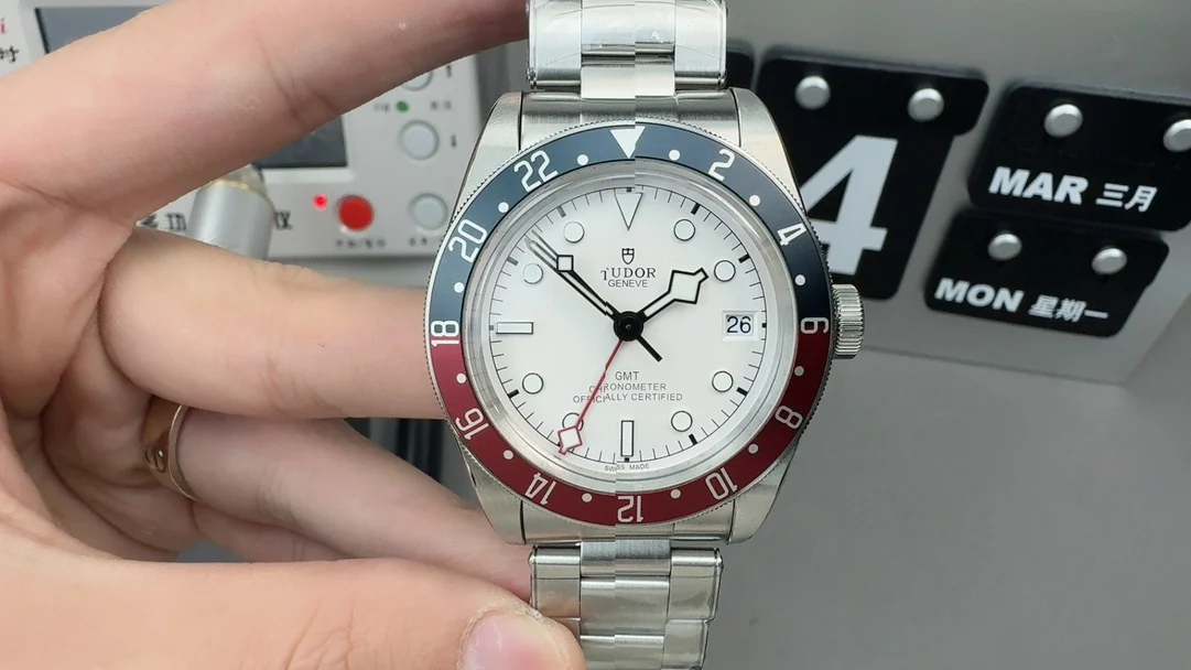 Rolex GMT-Master Black Dial — photographed off the sweep