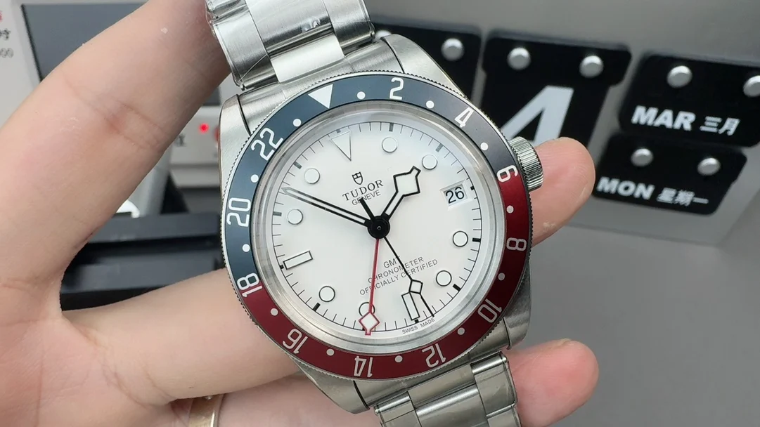 Rolex GMT-Master Black Dial — photographed off the sweep
