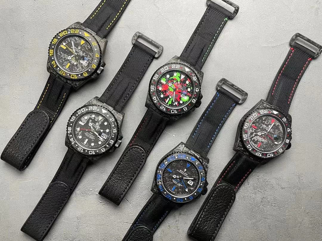 Rolex GMT-Master Carbon — photographed off the sweep