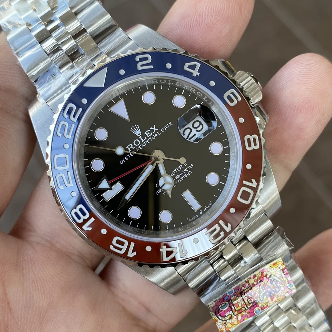 Rolex GMT-Master Coke — photographed off the sweep