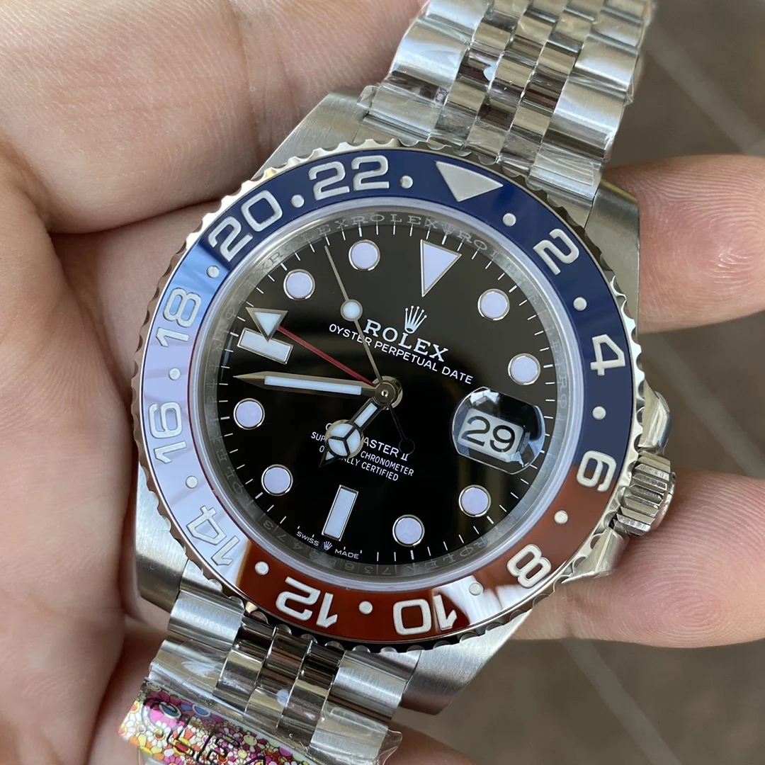 Rolex GMT-Master Coke — photographed off the sweep