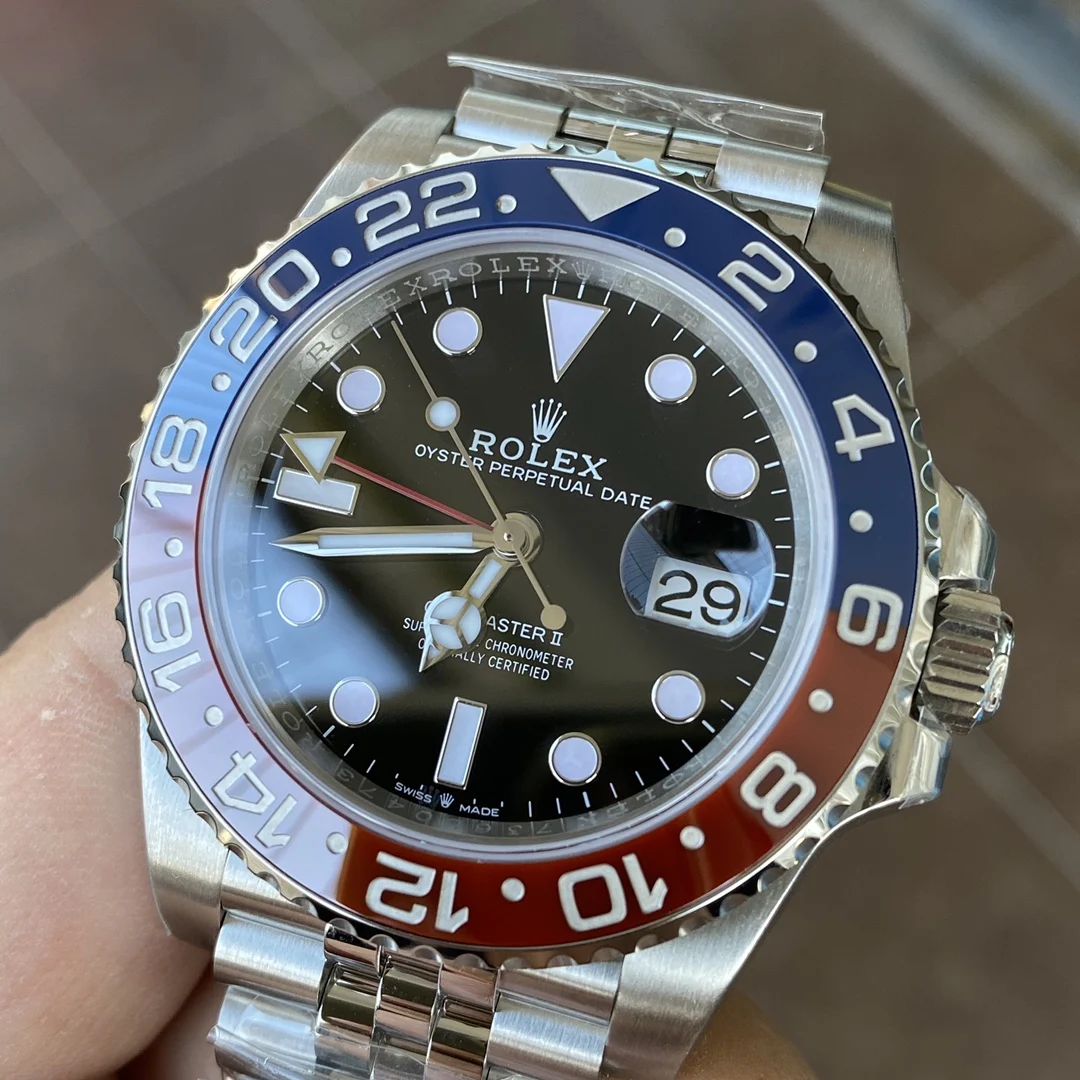 Rolex GMT-Master Coke — photographed off the sweep