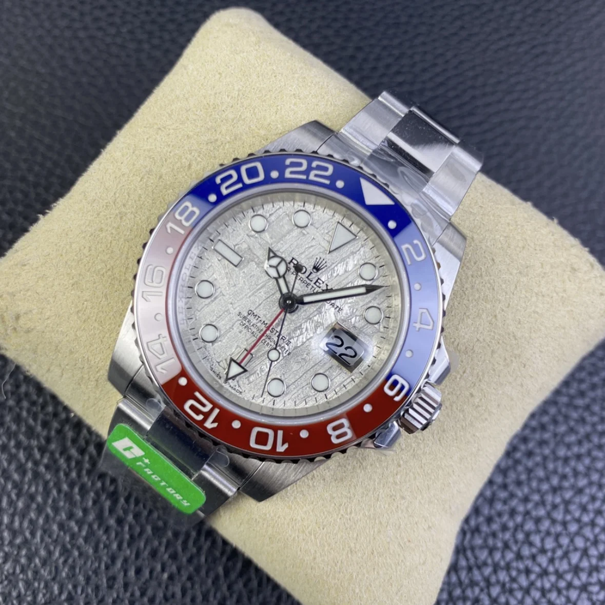 Rolex GMT-Master Coke — photographed off the sweep