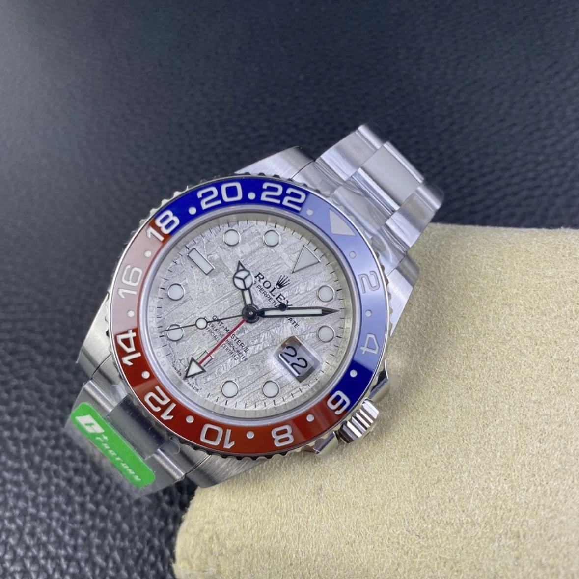 Rolex GMT-Master Coke — photographed off the sweep