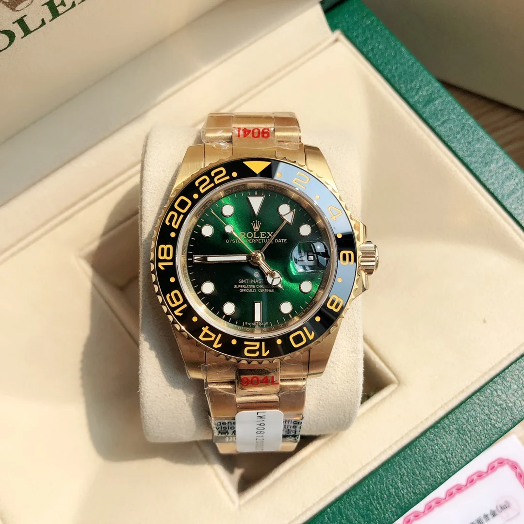 Rolex GMT-Master II 116710LN — photographed off the sweep
