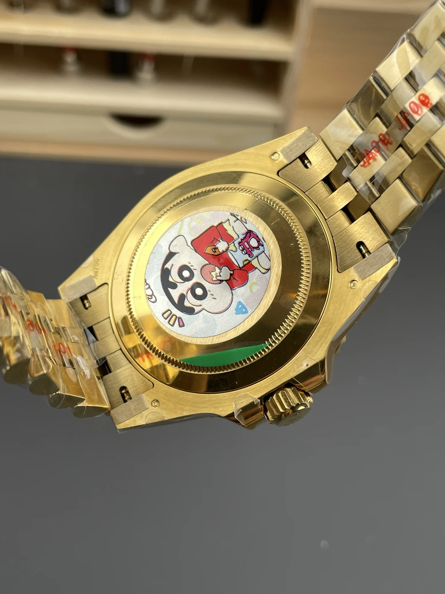 Rolex GMT-Master II 40mm — photographed off the sweep