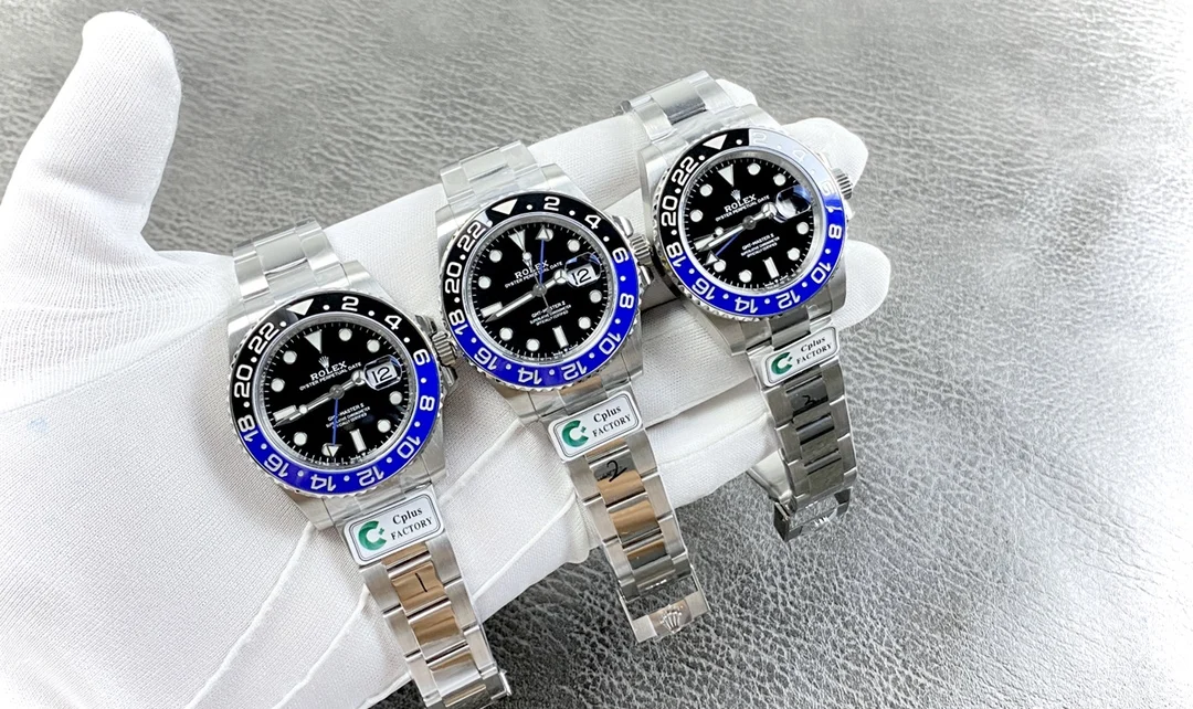 Rolex GMT-Master II Batman — photographed off the sweep