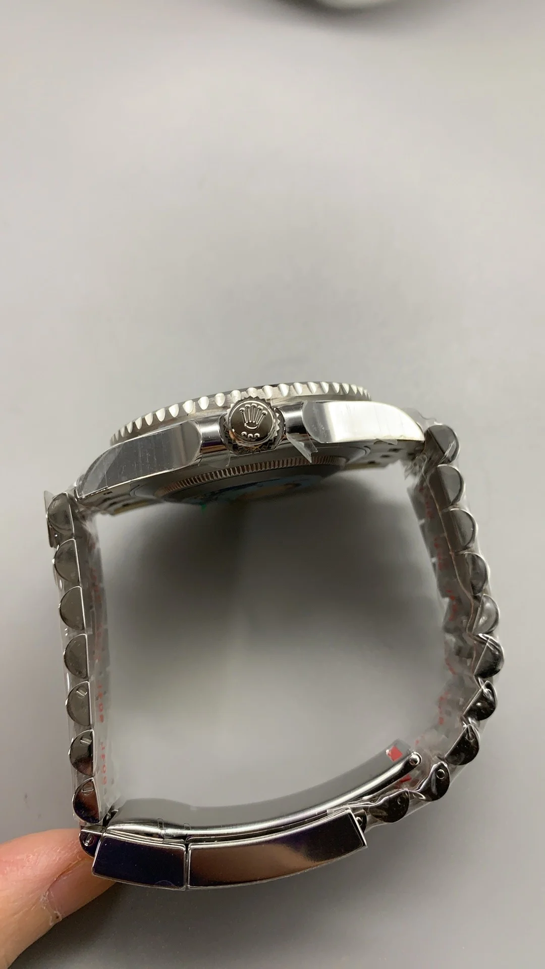 Rolex GMT-Master II Black Dial — photographed off the sweep