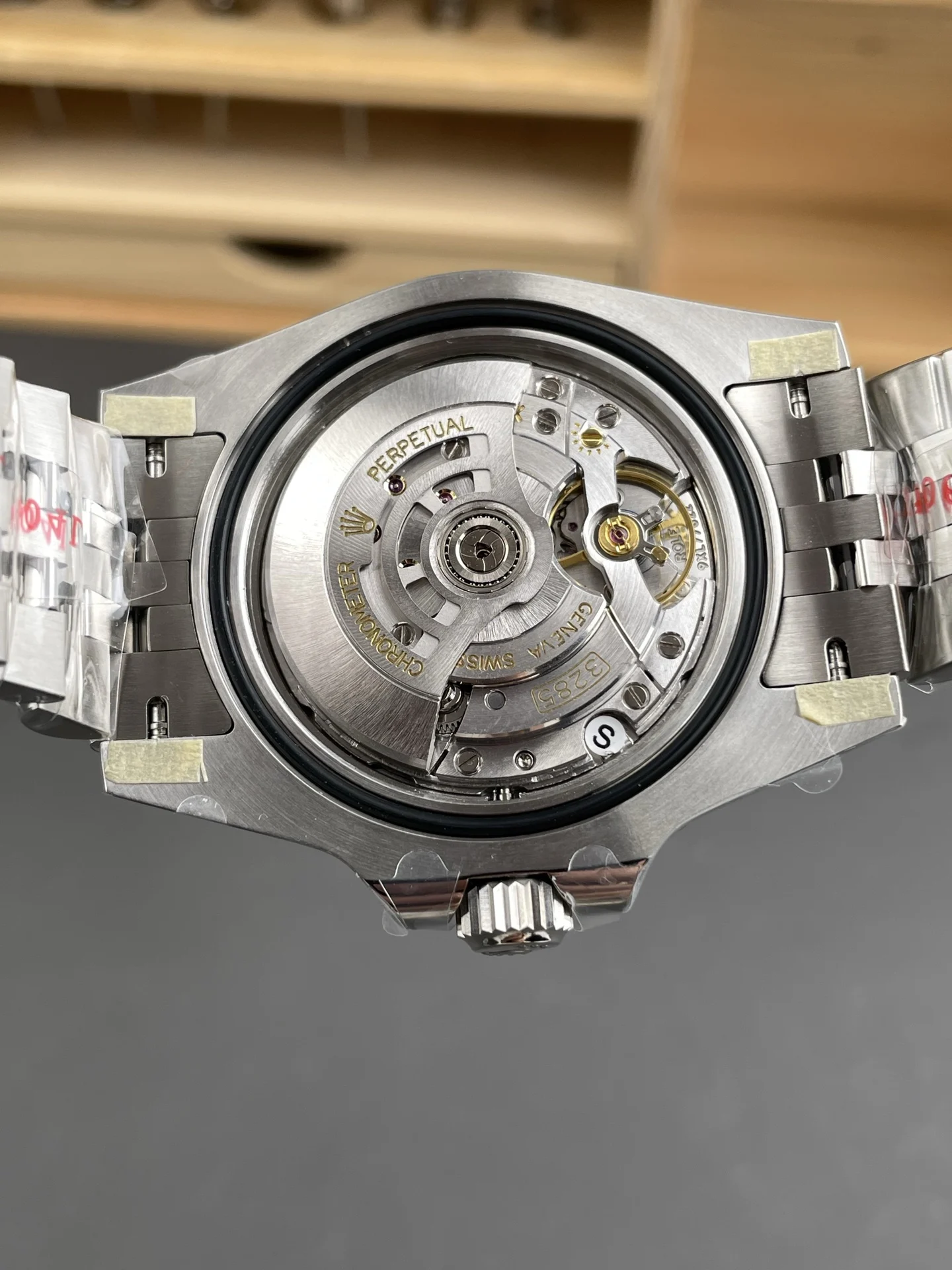 Rolex GMT-Master II Black Dial 40mm — photographed off the sweep