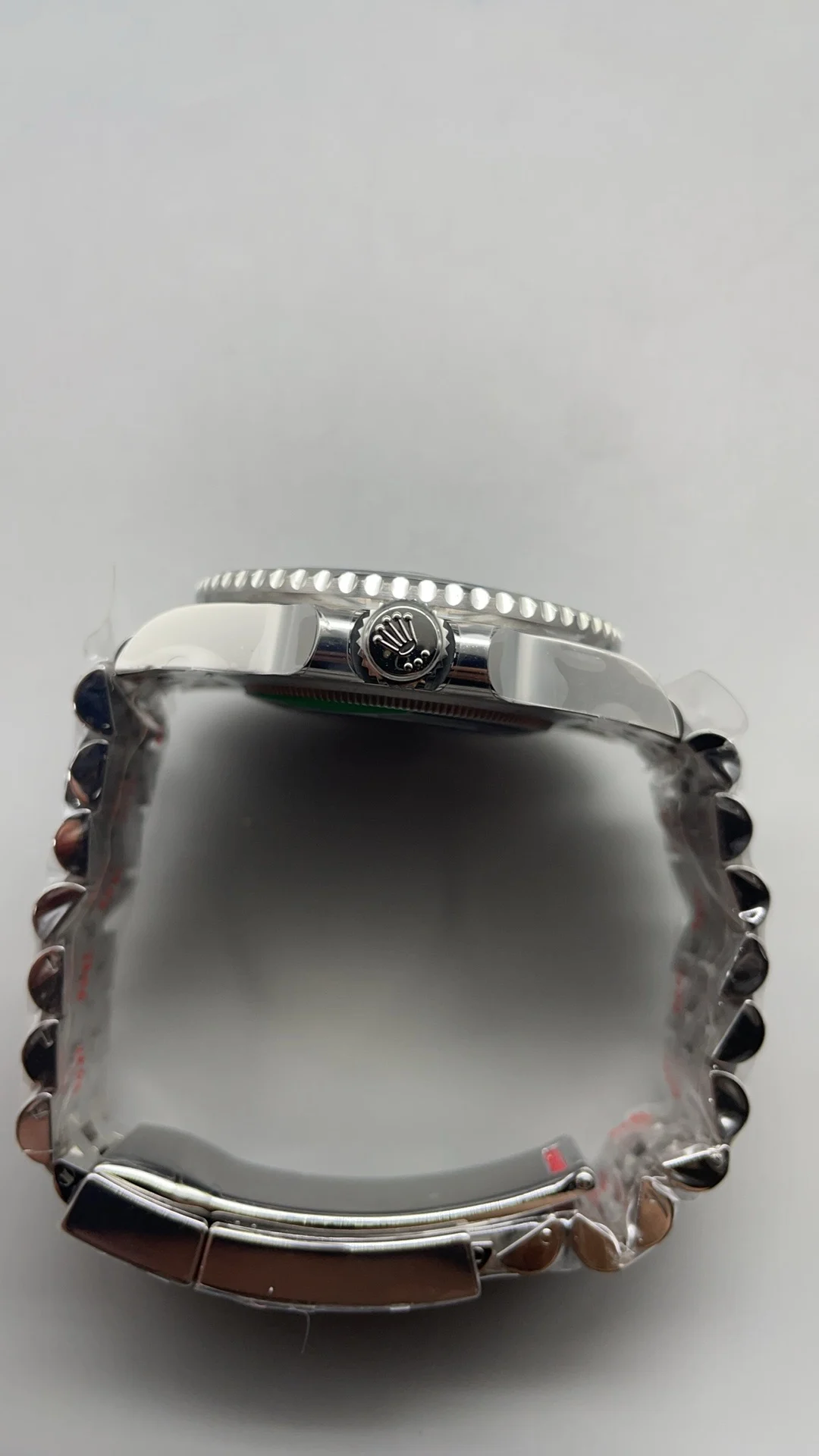 Rolex GMT-Master II Black Dial — photographed off the sweep