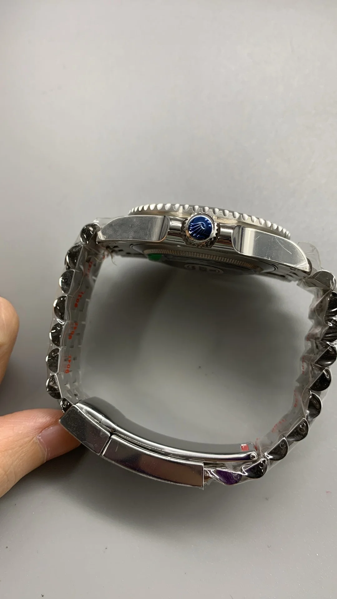 Rolex GMT-Master II Black Dial — photographed off the sweep