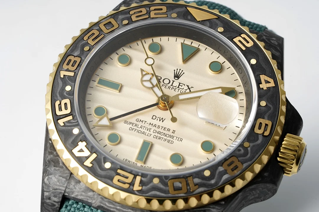Rolex GMT-Master II Carbon — photographed off the sweep