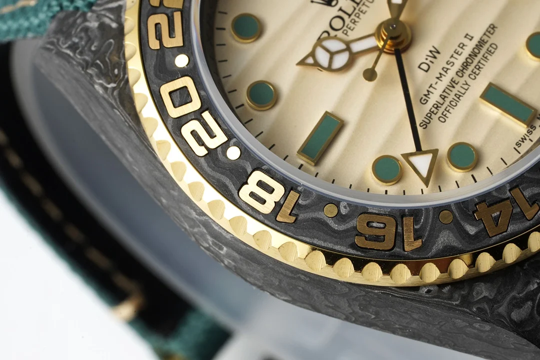 Rolex GMT-Master II Carbon — photographed off the sweep