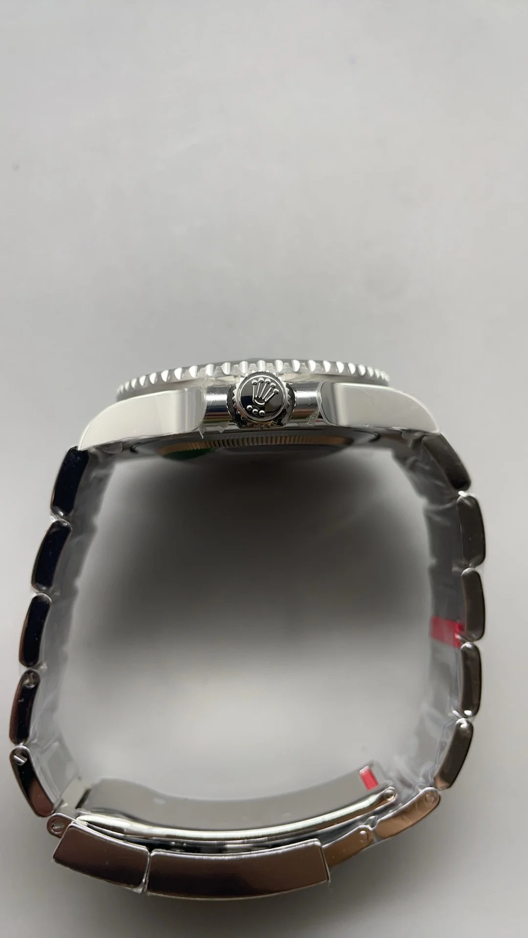 Rolex GMT-Master II Meteorite — photographed off the sweep