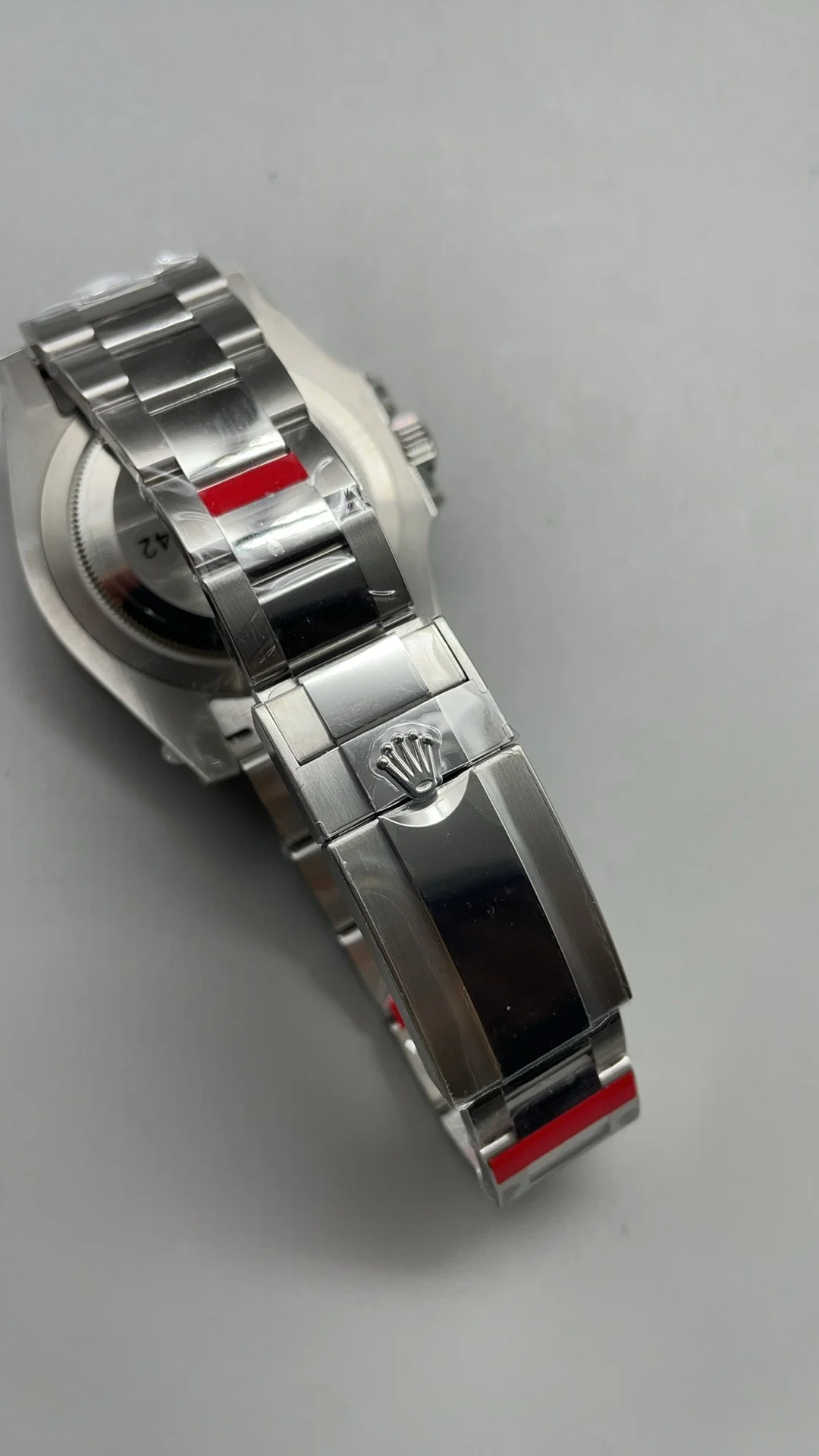 Rolex GMT-Master II Meteorite — photographed off the sweep