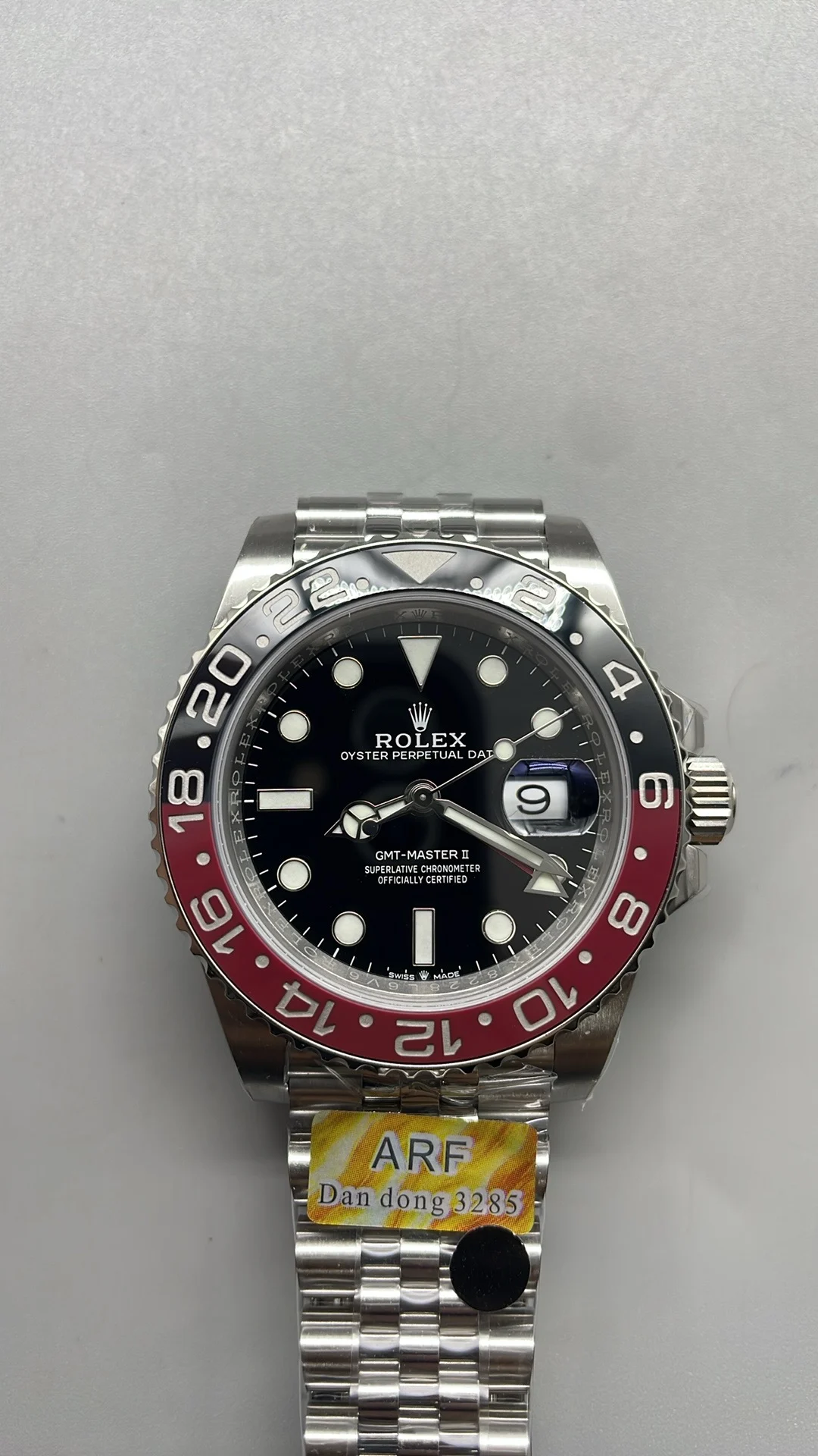 Rolex GMT-Master II Pepsi Black Dial