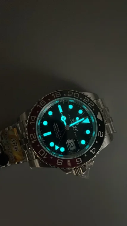 Rolex GMT-Master II Pepsi Black Dial