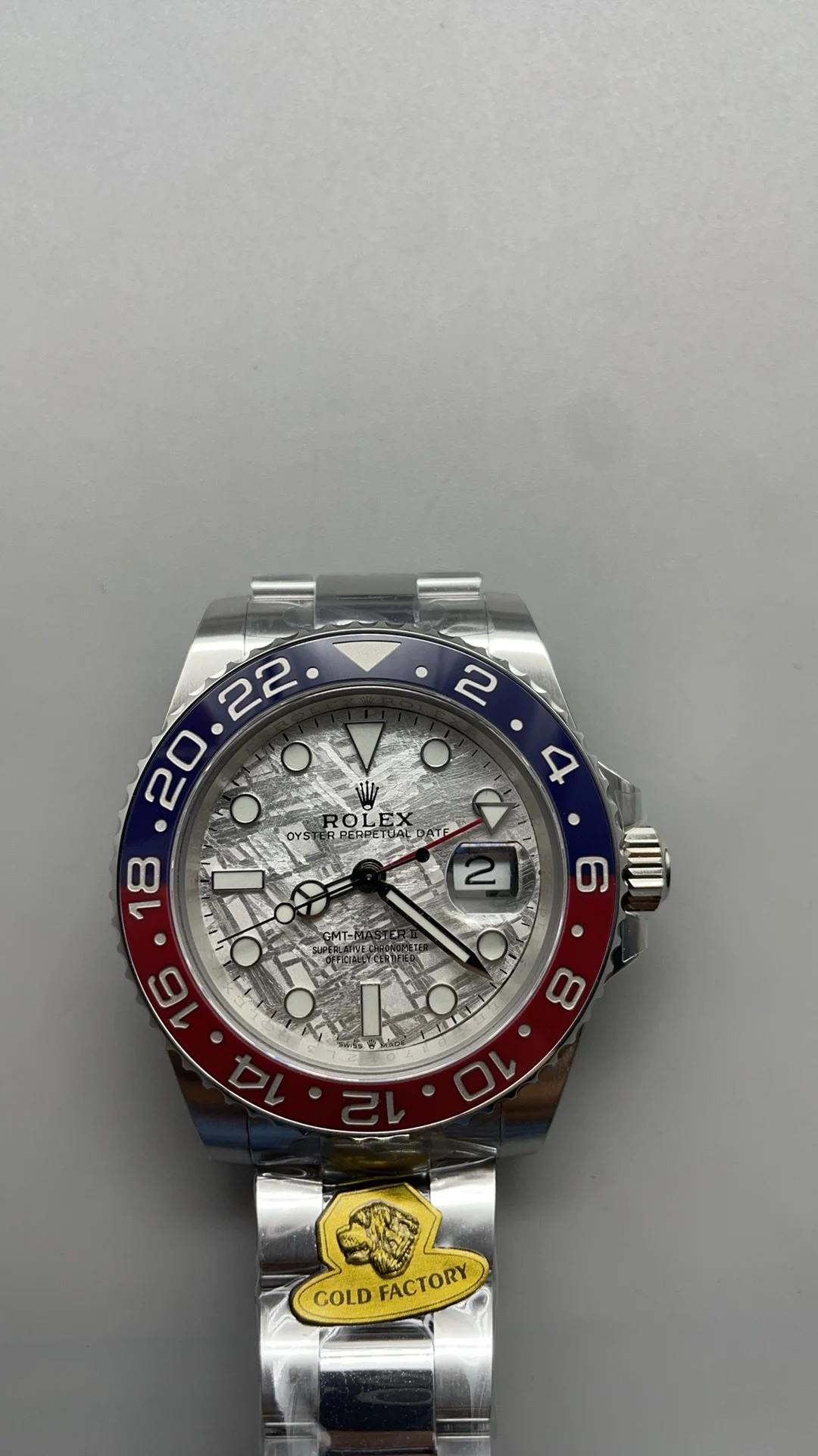 Rolex GMT-Master II Pepsi Platinum