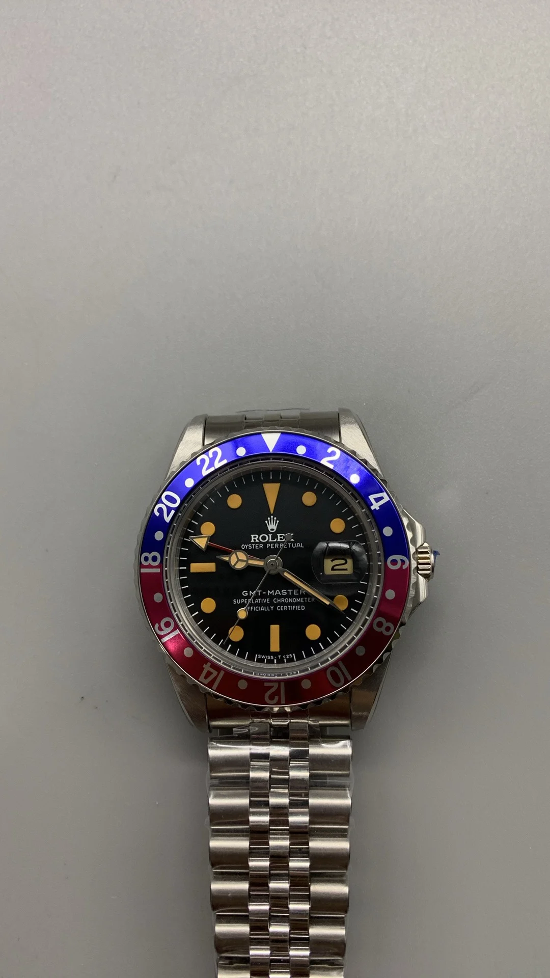 Rolex GMT-Master II Pepsi Yellow Dial