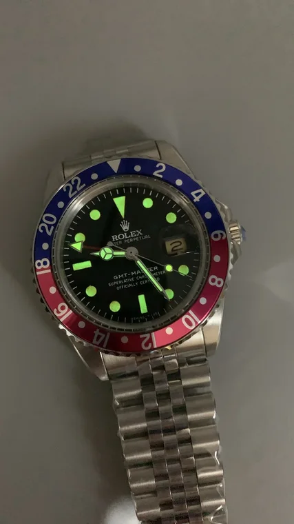 Rolex GMT-Master II Pepsi Yellow Dial