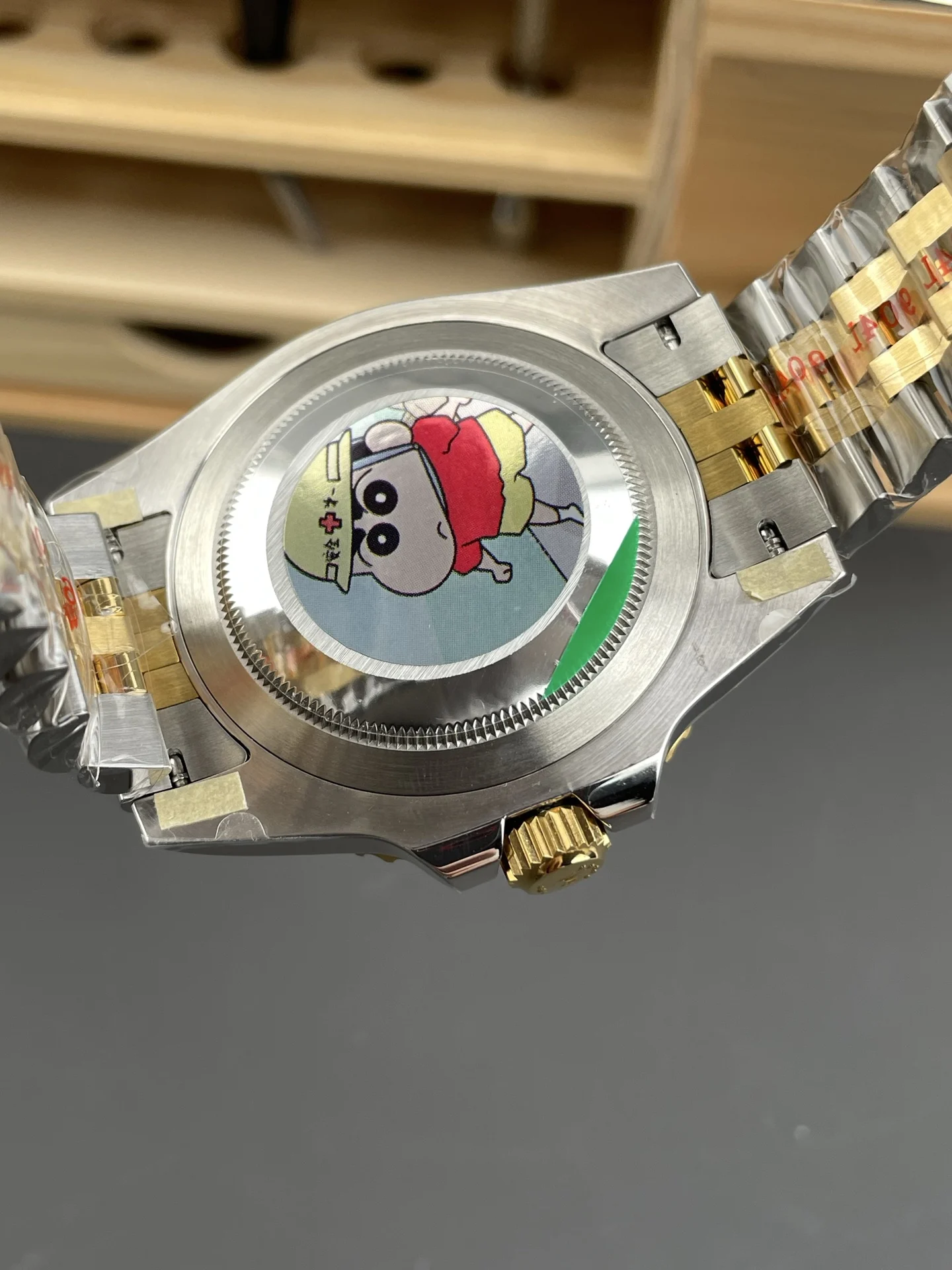 Rolex GMT-Master II Two-Tone 40mm — photographed off the sweep