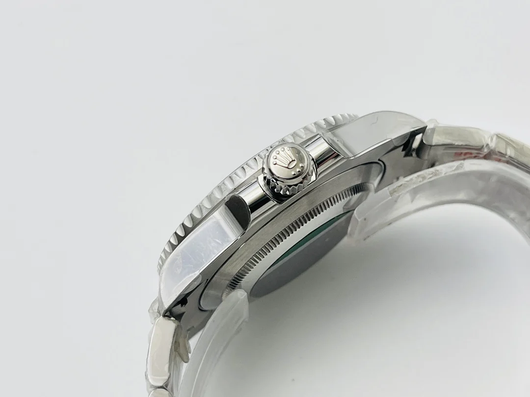 Rolex GMT-Master II White Gold Blue Dial 126710 40mm — photographed off the sweep