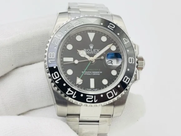 Rolex GMT-Master II White Gold Blue Dial 126710 40mm
