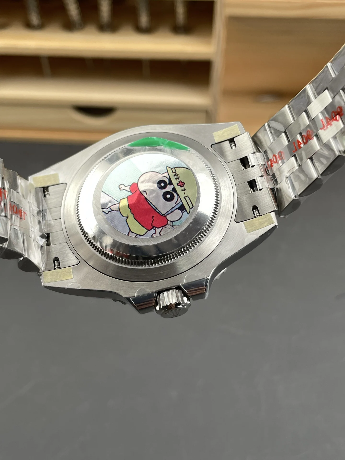 Rolex GMT-Master Inter Milan — photographed off the sweep