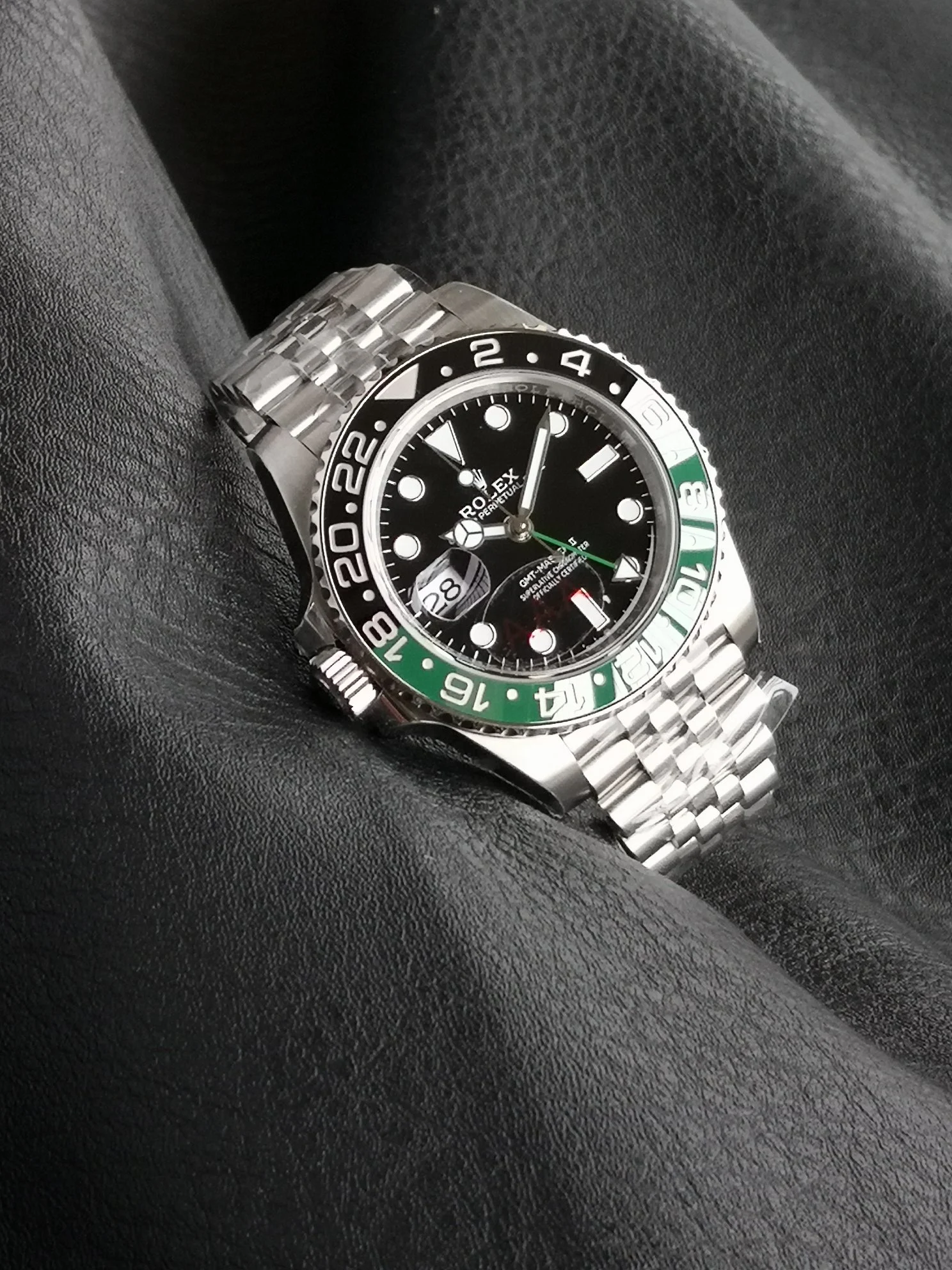 Rolex GMT-Master Sprite — photographed off the sweep