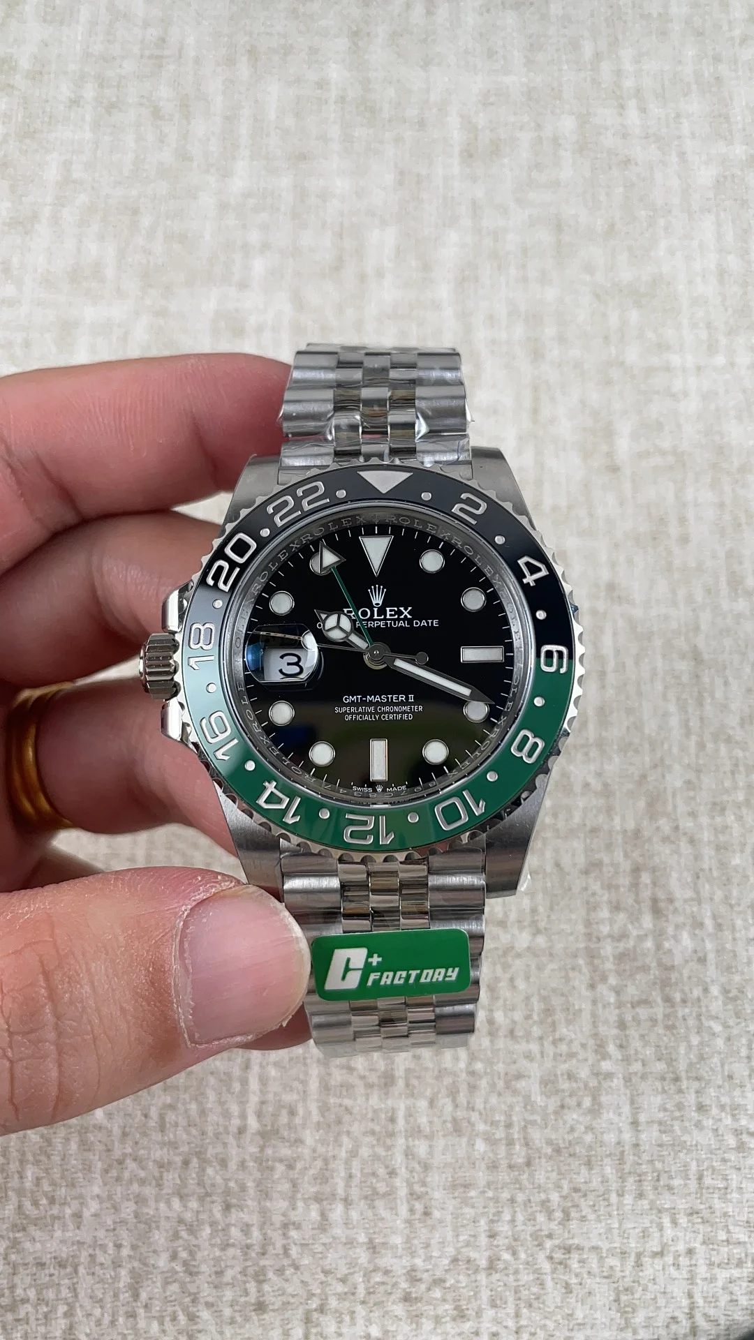 Rolex GMT-Master Sprite — photographed off the sweep