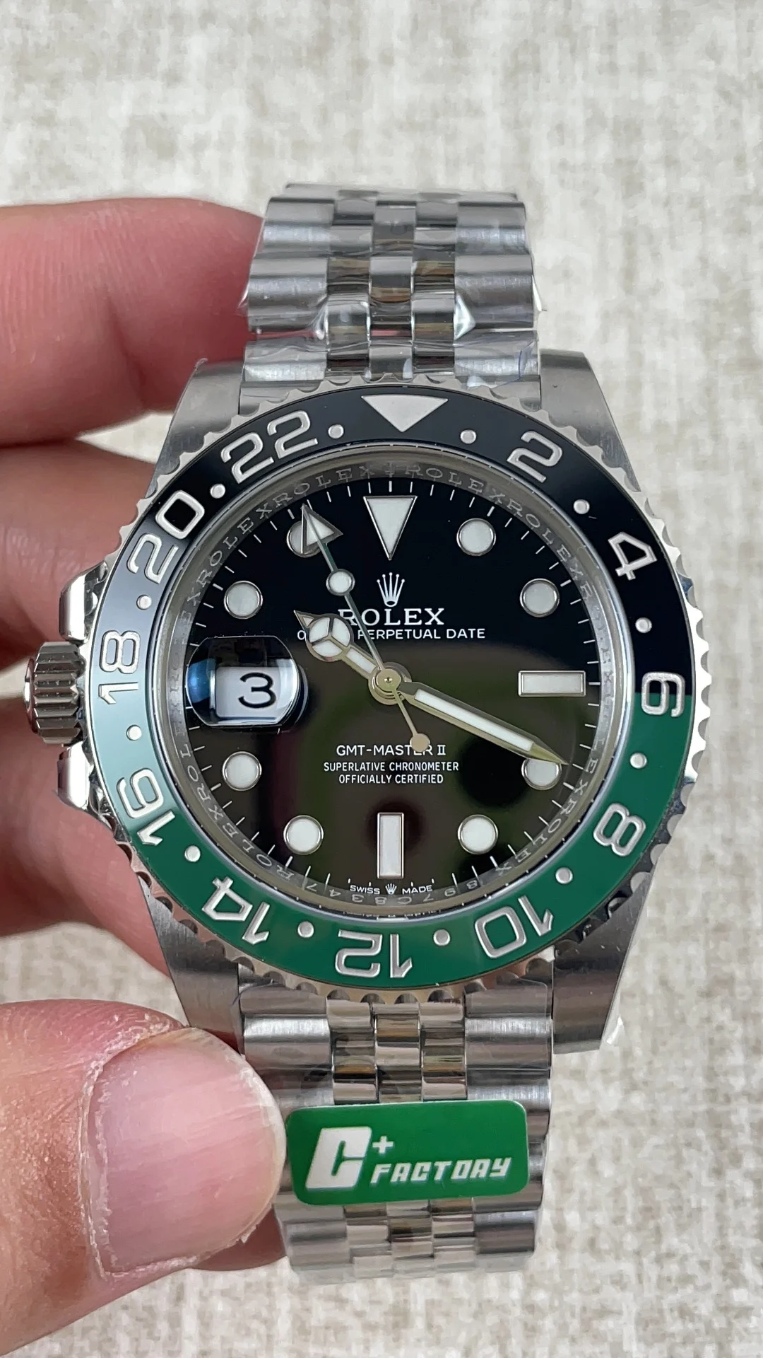 Rolex GMT-Master Sprite — photographed off the sweep