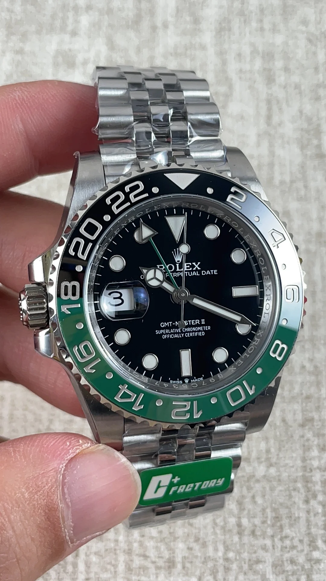 Rolex GMT-Master Sprite — photographed off the sweep