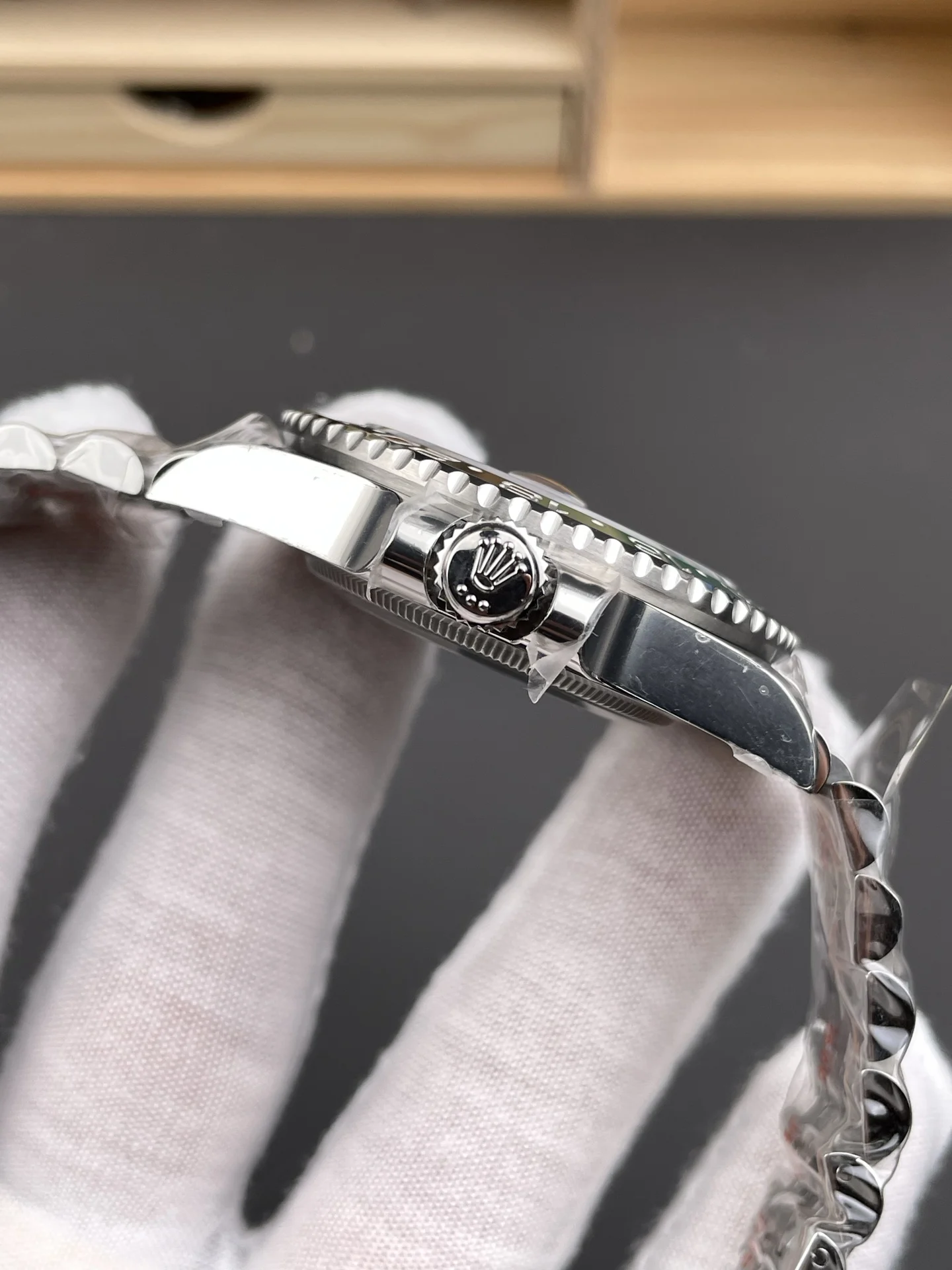 Rolex GMT-Master Sprite 40mm — photographed off the sweep
