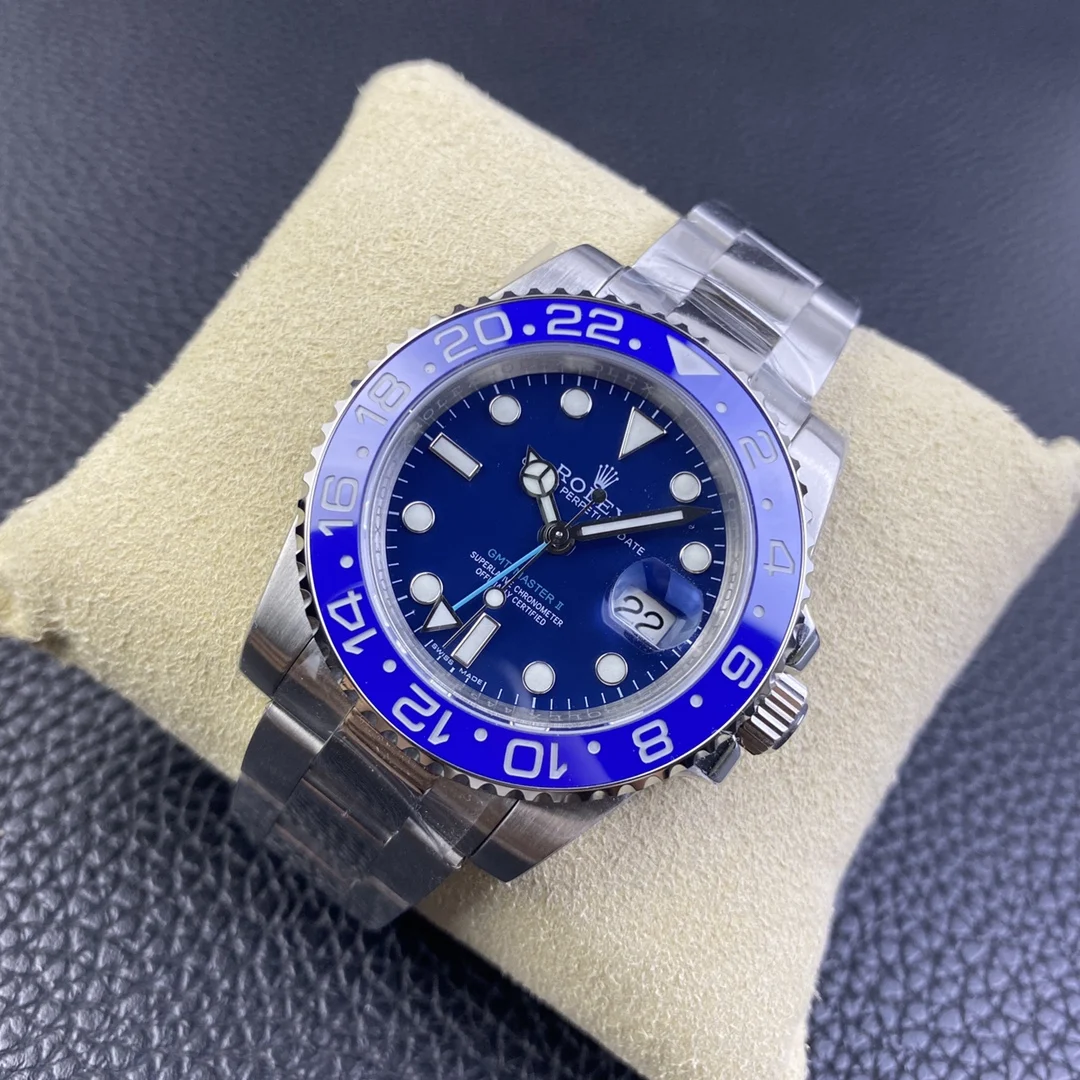 Rolex GMT-Master Steel 40mm — photographed off the sweep