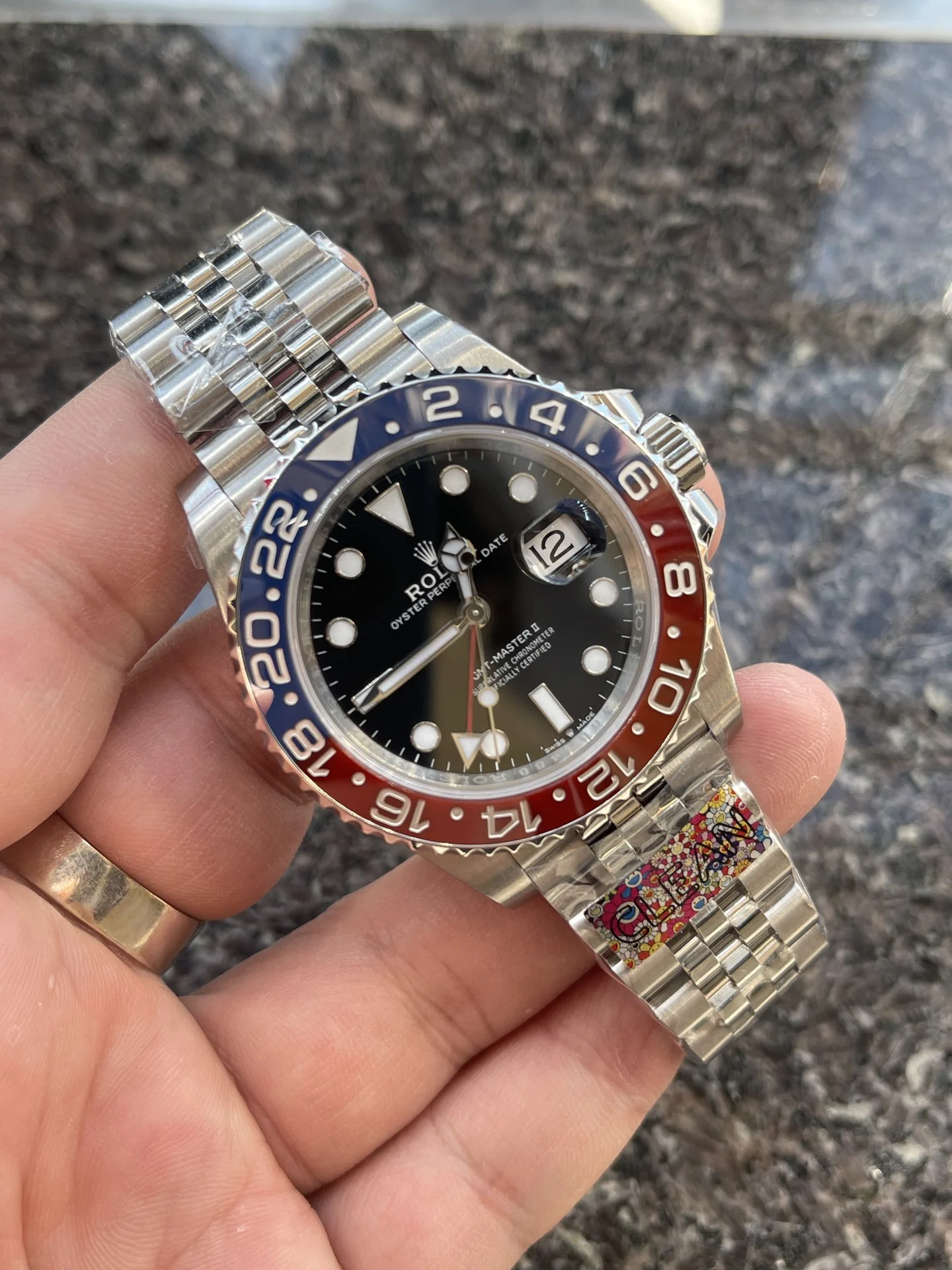 Rolex GMT-Master — photographed off the sweep