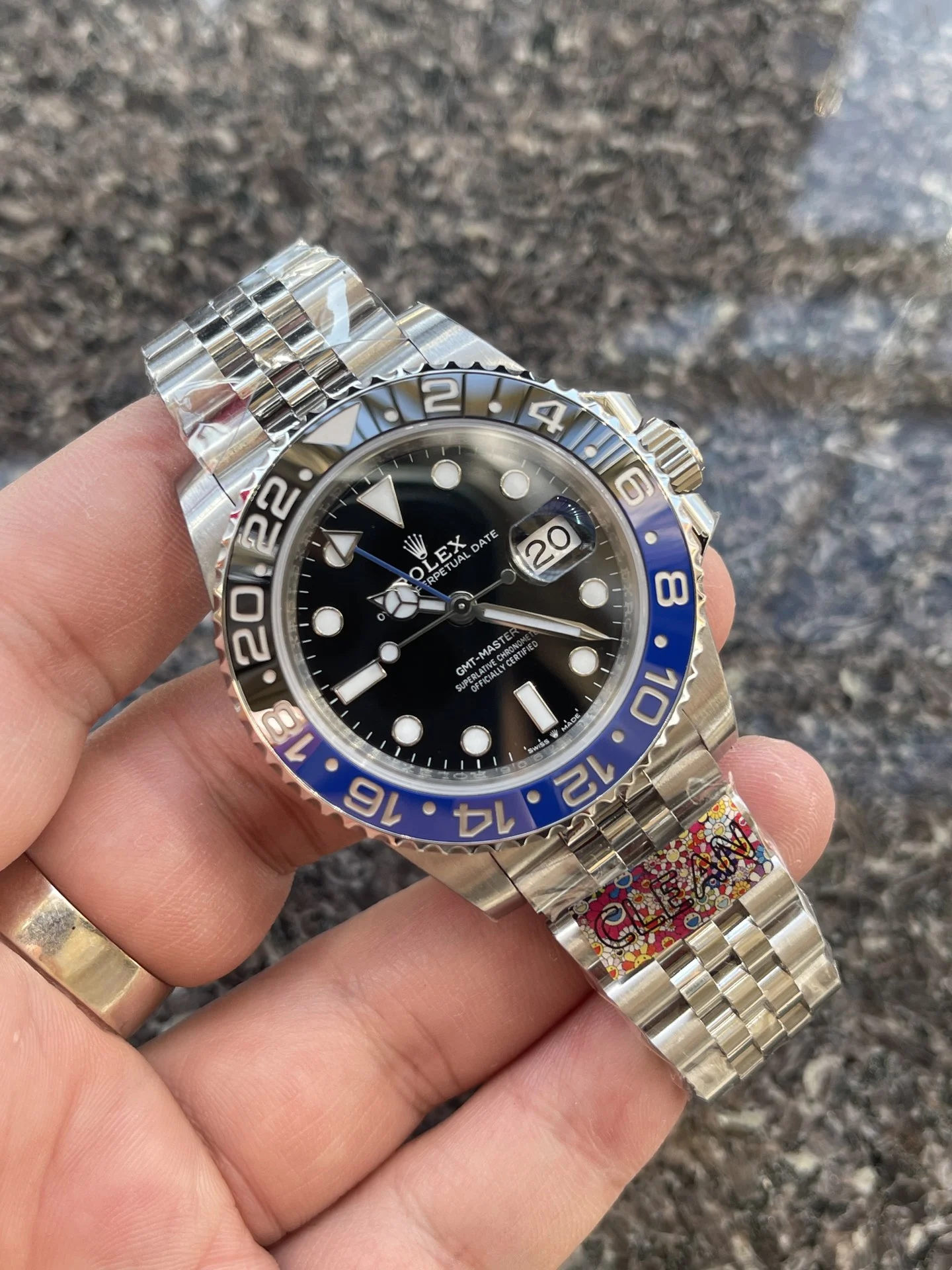 Rolex GMT-Master — photographed off the sweep