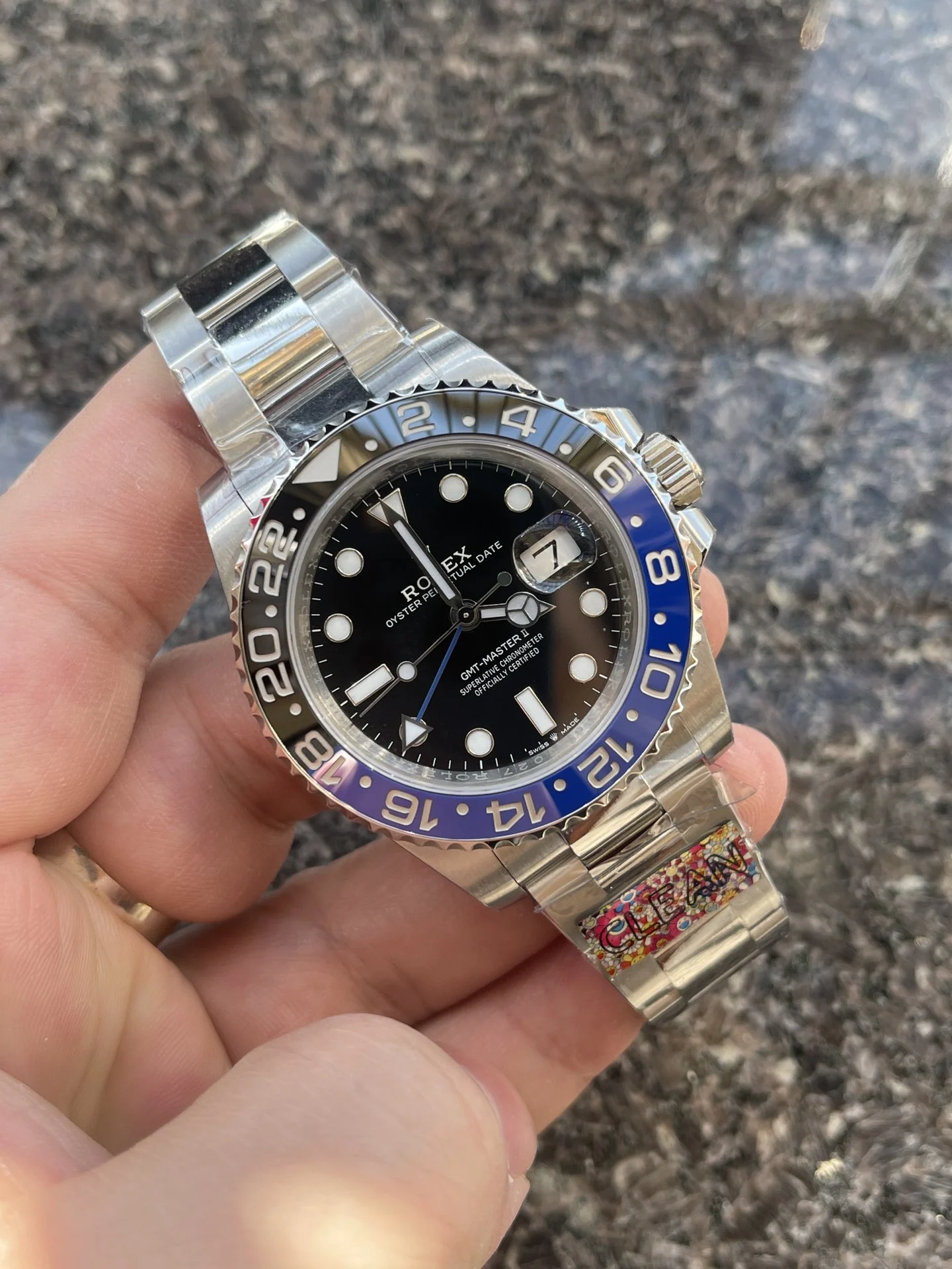 Rolex GMT-Master — photographed off the sweep