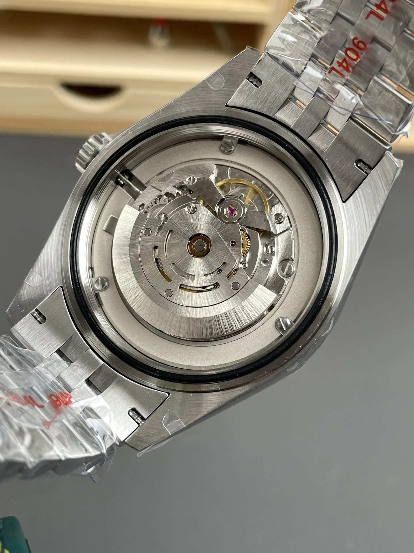 Rolex Green Dial 42mm — photographed off the sweep
